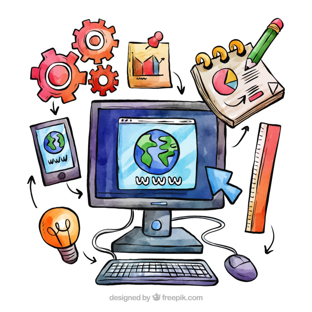 Transform Your Projects with Professional Technology Clip Art